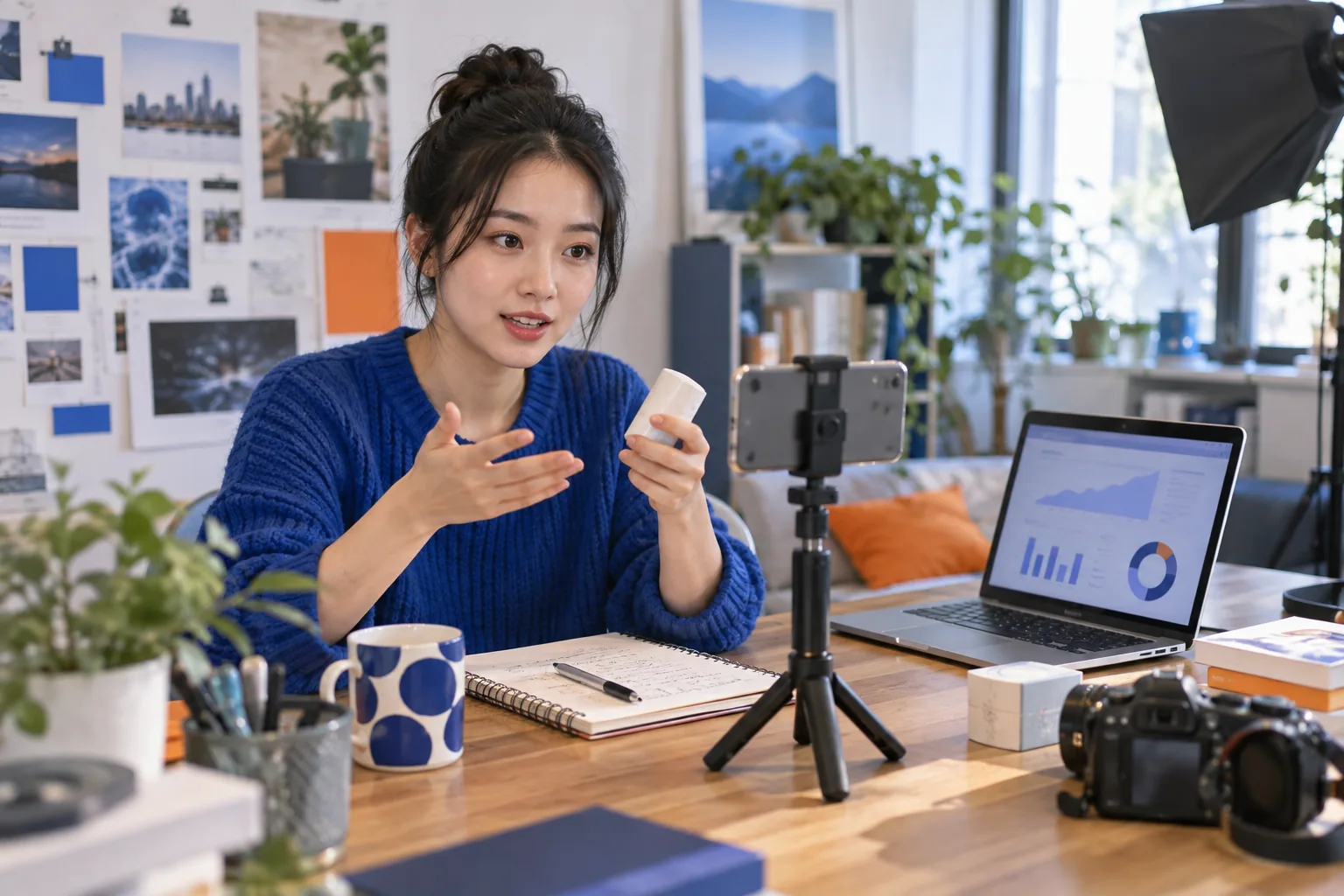 AI 运营与内容创作主题配图